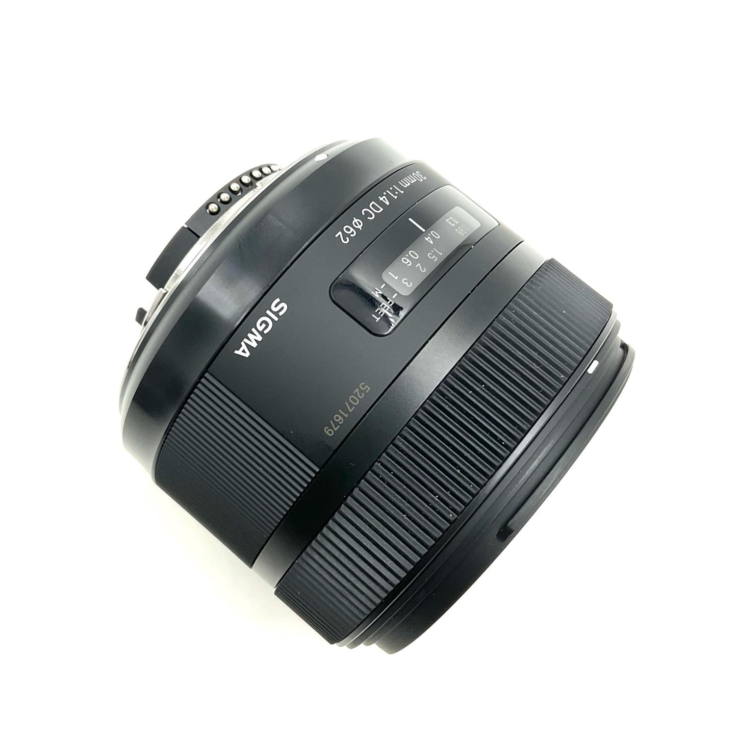 【全額返金保証】【最速発送】SIGMA 30mm F1.4 DC HSM [ニコン用] 動作確認済
