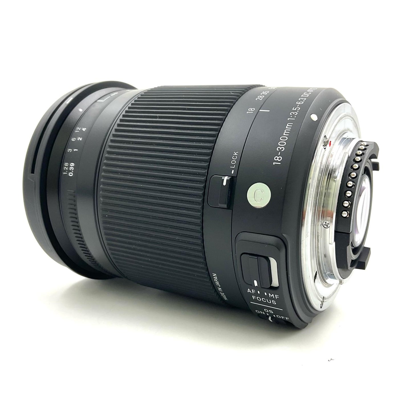 【全額返金保証】【最速発送】SIGMA 18-300mm F3.5-6.3 DC MACRO OS HSM [ニコン用] 動作確認済