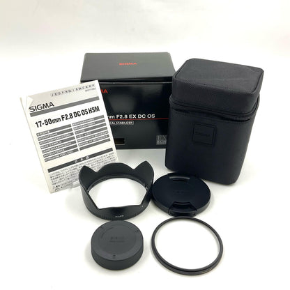 【全額返金保証】【最速発送】SIGMA 17-50mm F2.8 EX DC OS HSM [ニコン用] 動作確認済