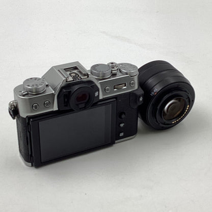 【全額返金保証】【最速発送】FUJIFILM デジタル一眼 X-T30 II XC15-45mm レンズキット シルバー 美品 動作確認済