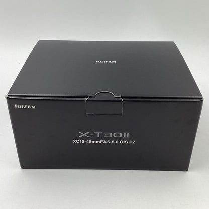 【全額返金保証】【最速発送】FUJIFILM デジタル一眼 X-T30 II XC15-45mm レンズキット シルバー 美品 動作確認済