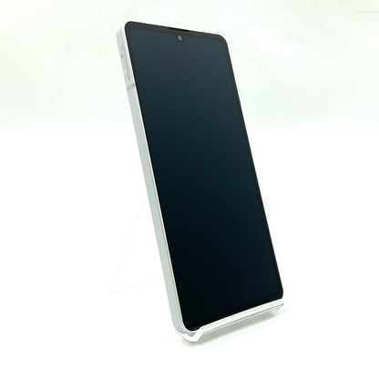 【全額返金保証】【最速発送】SHARP AQUOS sense6 64GB シルバー docomo SIMフリー SH-54B 白ロム 美品 動作確認済