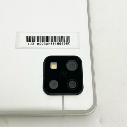 【全額返金保証】【最速発送】SHARP AQUOS sense6 64GB シルバー docomo SIMフリー SH-54B 白ロム 美品 動作確認済