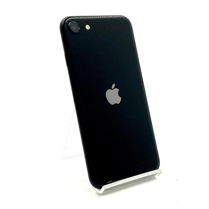 【全額返金保証】【最速発送】Apple iPhone iPhone SE（第2世代） 128GB ブラック au 白ロム 動作確認済 84%