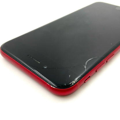 【全額返金保証】【最速発送】Apple iPhone iPhone SE（第2世代） 128GB (PRODUCT)RED SIMフリー 白ロム 動作確認済 88%