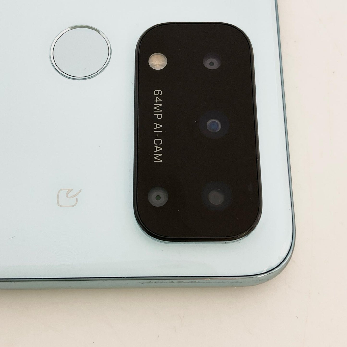 【最速発送】OPPO Reno 5A 128GB アイスブルー Softbank A103OP 白ロム【難有】