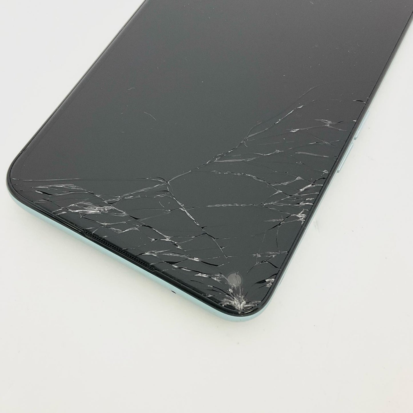 【最速発送】OPPO Reno 5A 128GB アイスブルー Softbank A103OP 白ロム【難有】
