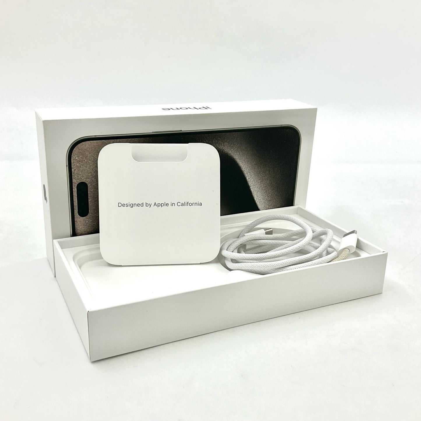 【全額返金保証】【最速発送】Apple iPhone iPhone 15 Pro 128GB ナチュラルチタニウム SIMフリー 白ロム 超美品 動作確認済 88%