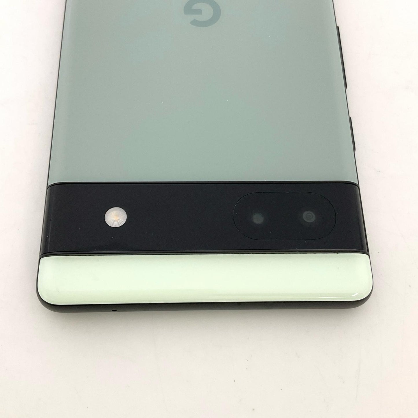【全額返金保証】【最速発送】Google Pixel 6a 128GB sage（セージ） au GB17L 白ロム 動作確認済
