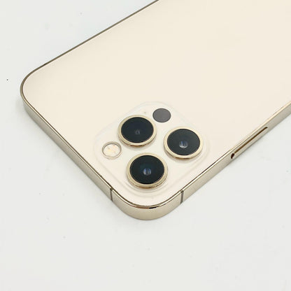 【全額返金保証】【最速発送】Apple iPhone iPhone 12 Pro 128GB ゴールド Softbank 白ロム 動作確認済 73%
