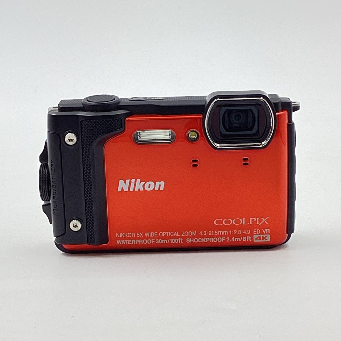 【全額返金保証】【最速発送】Nikon コンパクトデジタルカメラ COOLPIX W300 [オレンジ] 美品 動作確認済