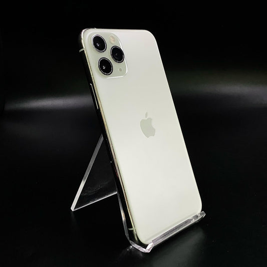【全額返金保証】【最速発送】Apple iPhone iPhone 11 Pro 64GB シルバー Softbank 白ロム 動作確認済 72%