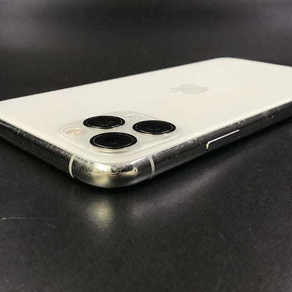 【全額返金保証】【最速発送】Apple iPhone iPhone 11 Pro 64GB シルバー Softbank 白ロム 動作確認済 72%