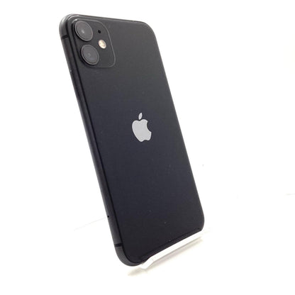 【全額返金保証】【最速発送】Apple iPhone iPhone 11 128GB ブラック au 白ロム 動作確認済 76%