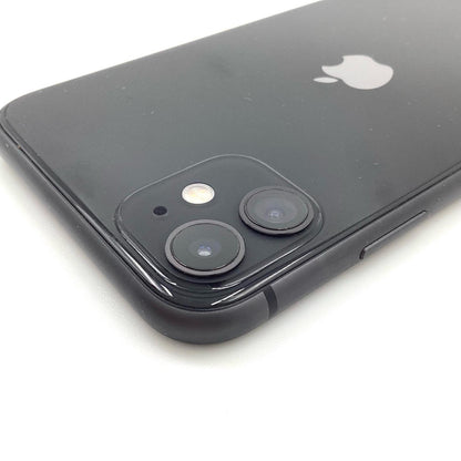 【全額返金保証】【最速発送】Apple iPhone iPhone 11 128GB ブラック au 白ロム 動作確認済 76%