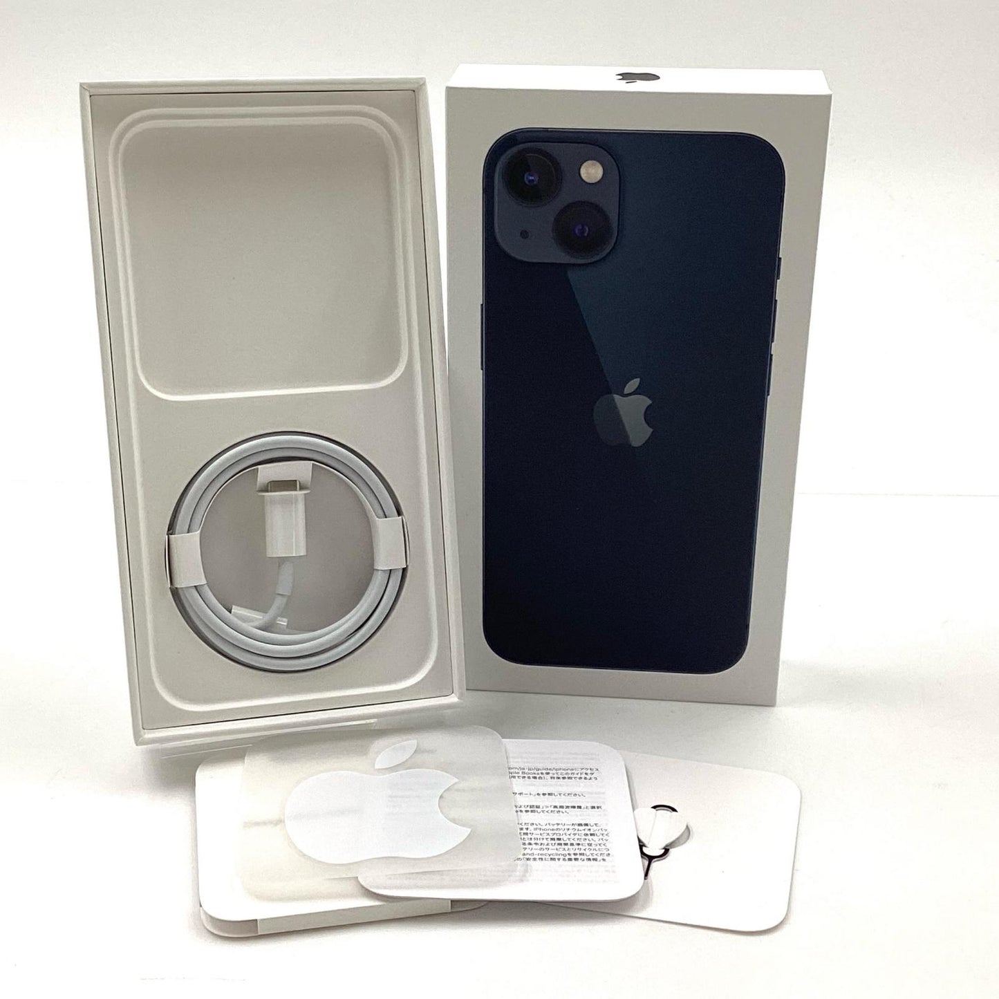 【全額返金保証】【最速発送】Apple iPhone iPhone 13 128GB ミッドナイト au 白ロム 動作確認済 74%