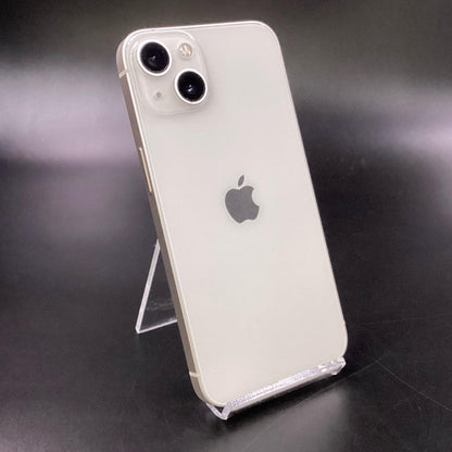 【全額返金保証】【最速発送】Apple iPhone iPhone 13 128GB スターライト SIMフリー 白ロム 動作確認済 86%