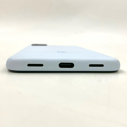 【全額返金保証】【最速発送】Google Pixel 4a 128GB Barely Blue Softbank G025M 白ロム 動作確認済