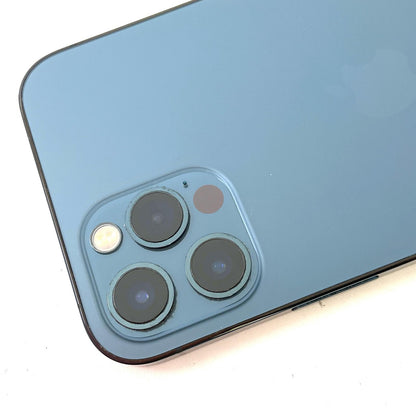 【全額返金保証】【最速発送】Apple iPhone iPhone 12 Pro 256GB パシフィックブルー docomo 白ロム 動作確認済 84%