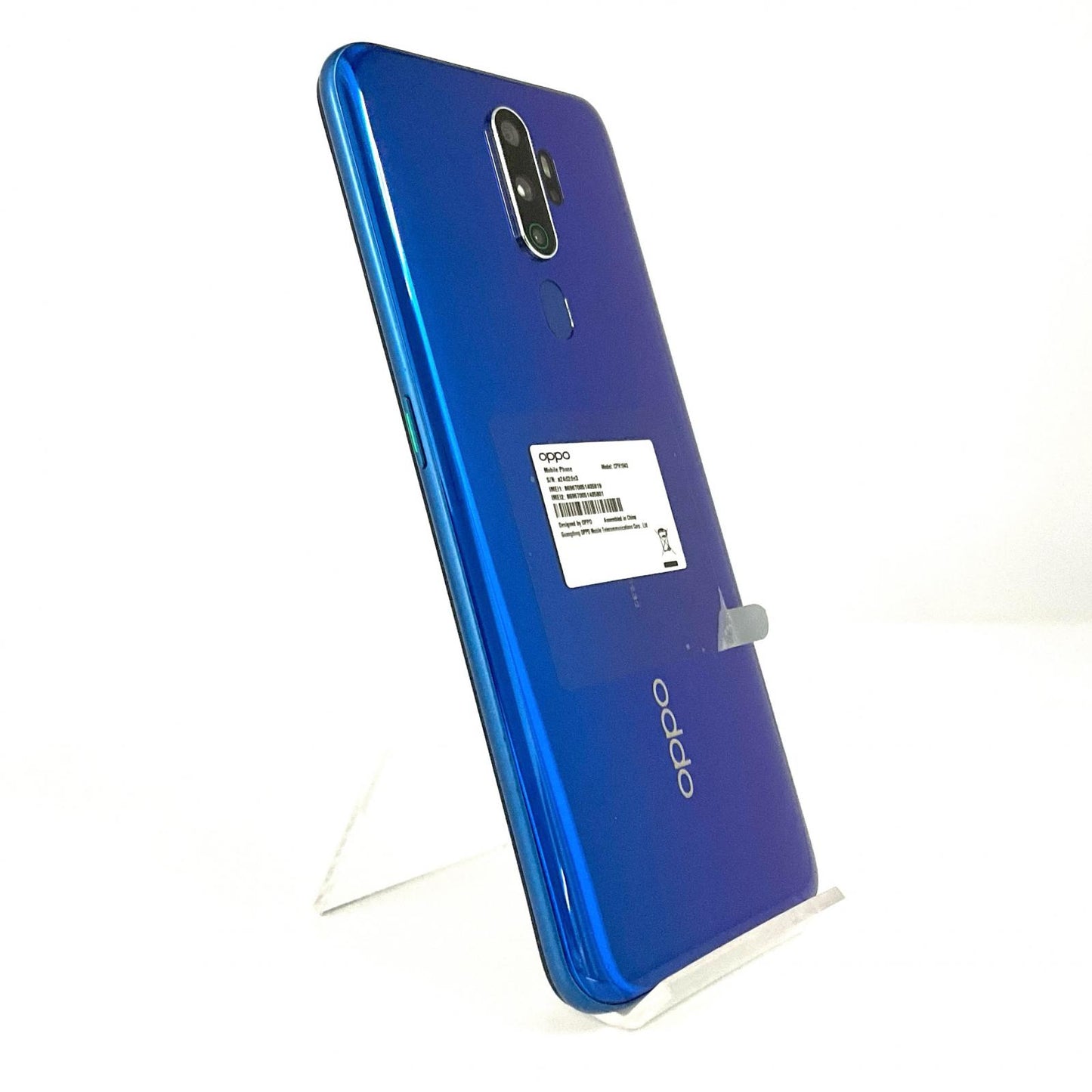 【全額返金保証】【最速発送】OPPO A 5 2020 64GB ブルー 楽天モバイル CPH1943 白ロム 動作確認済