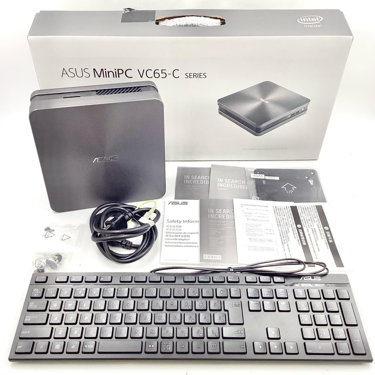 【全額返金保証】【最速発送】ASUS VivoMini VC65-C1 Intel Core i5-8400T 8GB SSD 128GB HDD 500GB 超美品 動作確認済