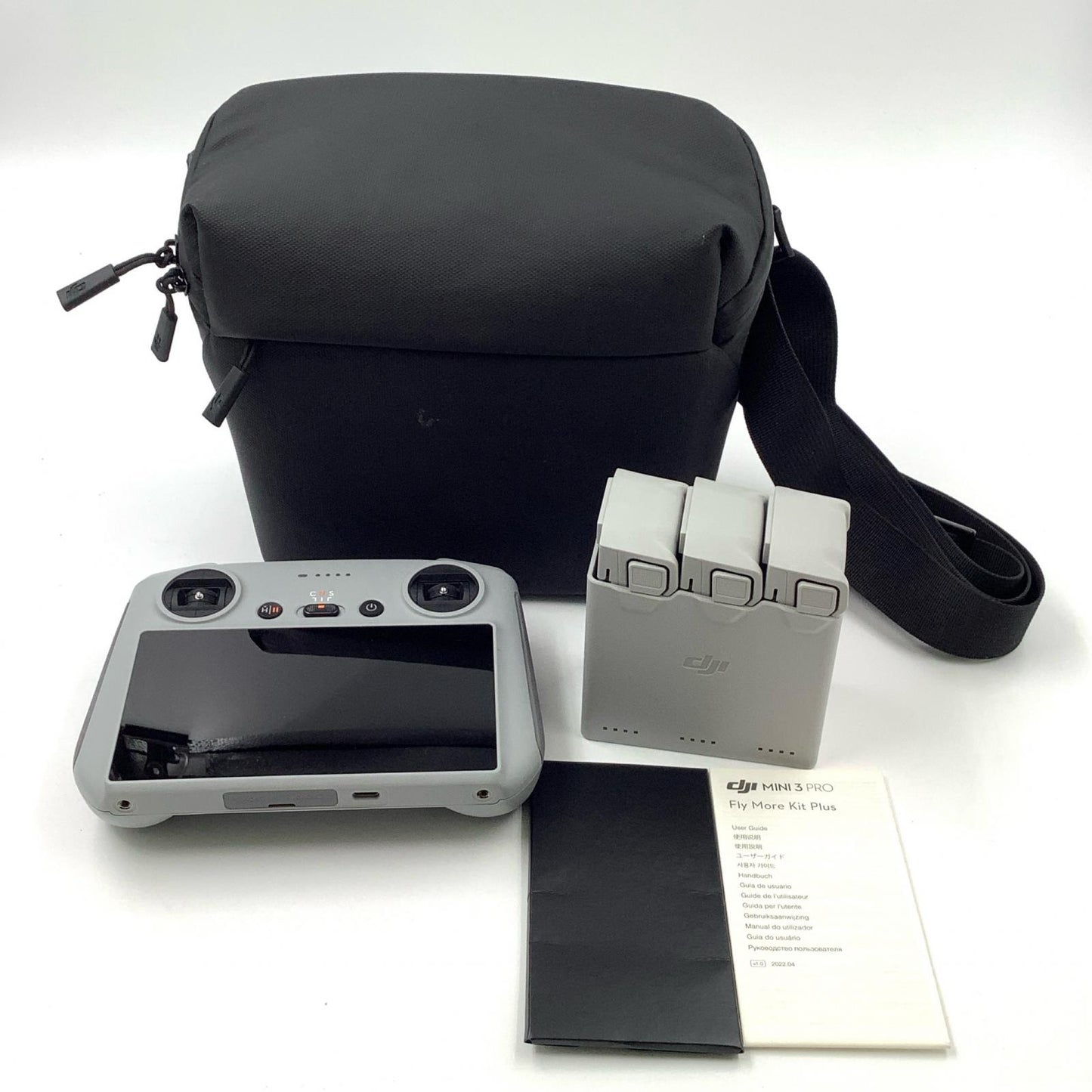 【全額返金保証】【最速発送】DJI Mini 3 Pro (DJI RC付属) ＋ fly more キット plus 美品 動作確認済