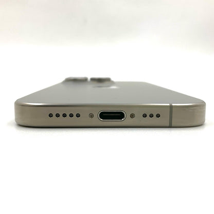 【全額返金保証】【最速発送】Apple iPhone iPhone 15 Pro 256GB ナチュラルチタニウム SIMフリー 白ロム 動作確認済 78%
