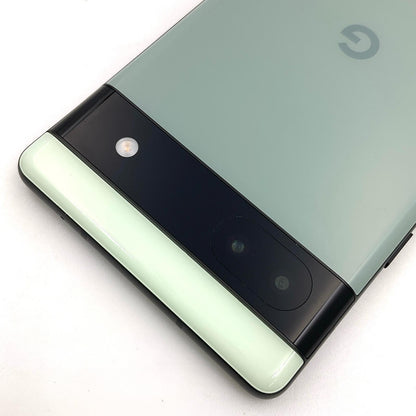【全額返金保証】【最速発送】Google Pixel 6a 128GB セージ au 白ロム 動作確認済