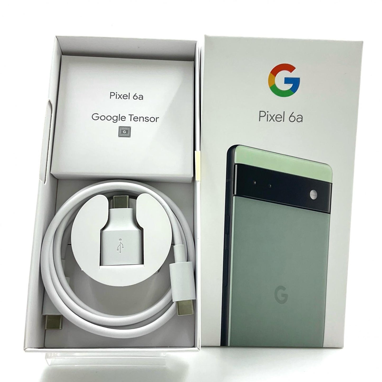 【全額返金保証】【最速発送】Google Pixel 6a 128GB セージ au 白ロム 動作確認済