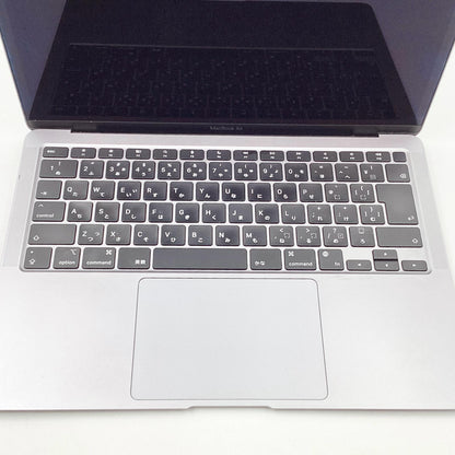 【全額返金保証】【最速発送】Apple MacBook Air 13インチ 2020 Apple M1 8GB SSD 256GB スペースグレイ 86% 動作確認済