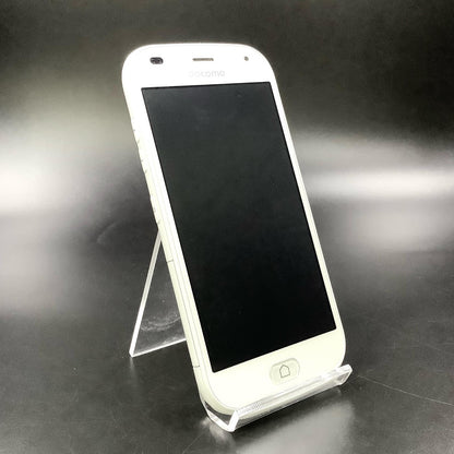 【全額返金保証】【最速発送】富士通 らくらくスマートフォン 32GB ホワイト docomo F-42A 白ロム 美品 動作確認済