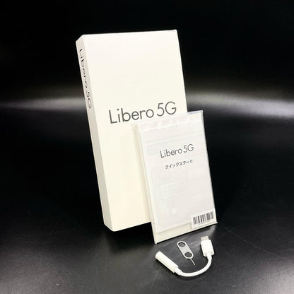 【全額返金保証】【最速発送】ZTE Libero 5G Softbank A003ZT 白ロム 超美品 動作確認済