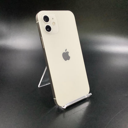 【全額返金保証】【最速発送】Apple iPhone iPhone 12 64GB ホワイト docomo 白ロム 動作確認済 80%