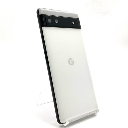 【全額返金保証】【最速発送】Google Pixel 6a 128GB Chalk au SIMフリー GB17L 動作確認済