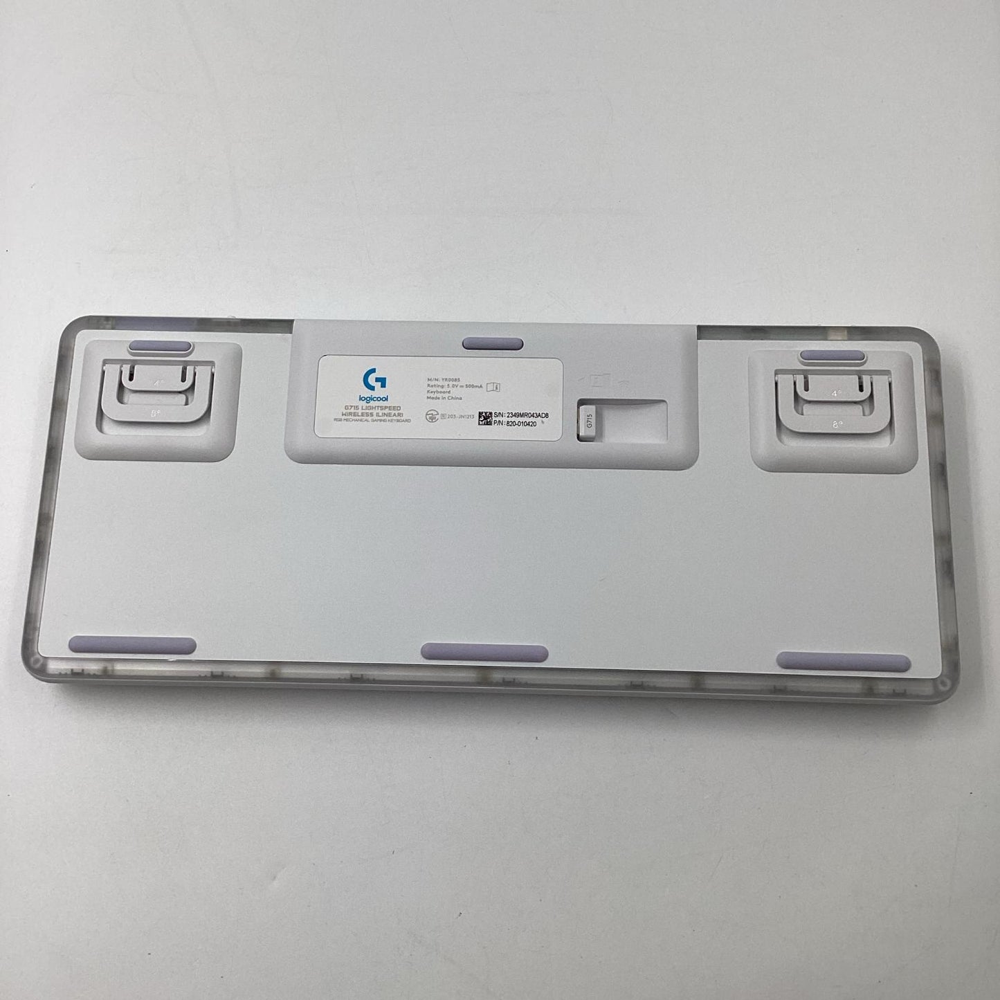 【全額返金保証】【最速発送】Logicool ワイヤレス ゲーミング キーボード（リニア） G715WL-LN 超美品 動作確認済