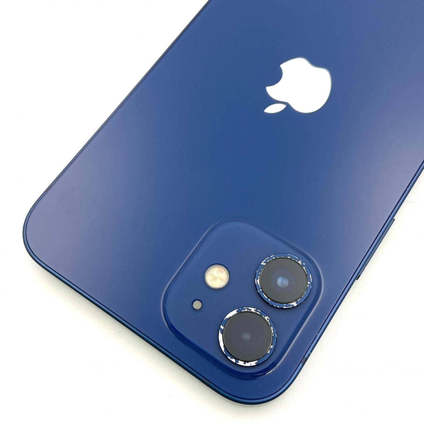【全額返金保証】【最速発送】Apple iPhone iPhone 12 128GB ブルー au 白ロム 動作確認済 80%