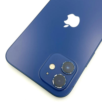 【全額返金保証】【最速発送】Apple iPhone iPhone 12 128GB ブルー au 白ロム 動作確認済 80%