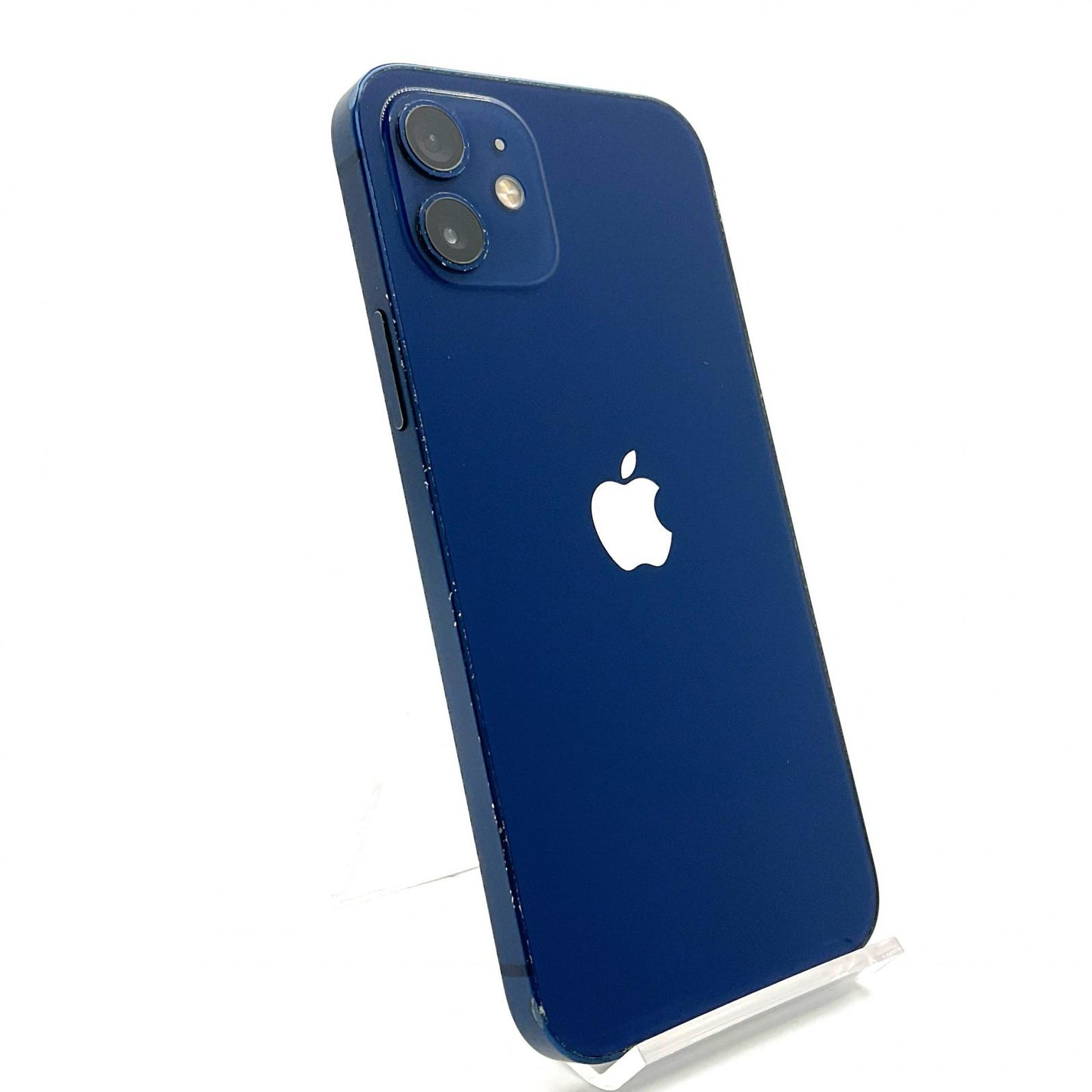 【全額返金保証】【最速発送】Apple iPhone iPhone 12 128GB ブルー au 白ロム 動作確認済 77%