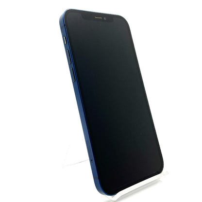 【全額返金保証】【最速発送】Apple iPhone iPhone 12 128GB ブルー au 白ロム 動作確認済 77%