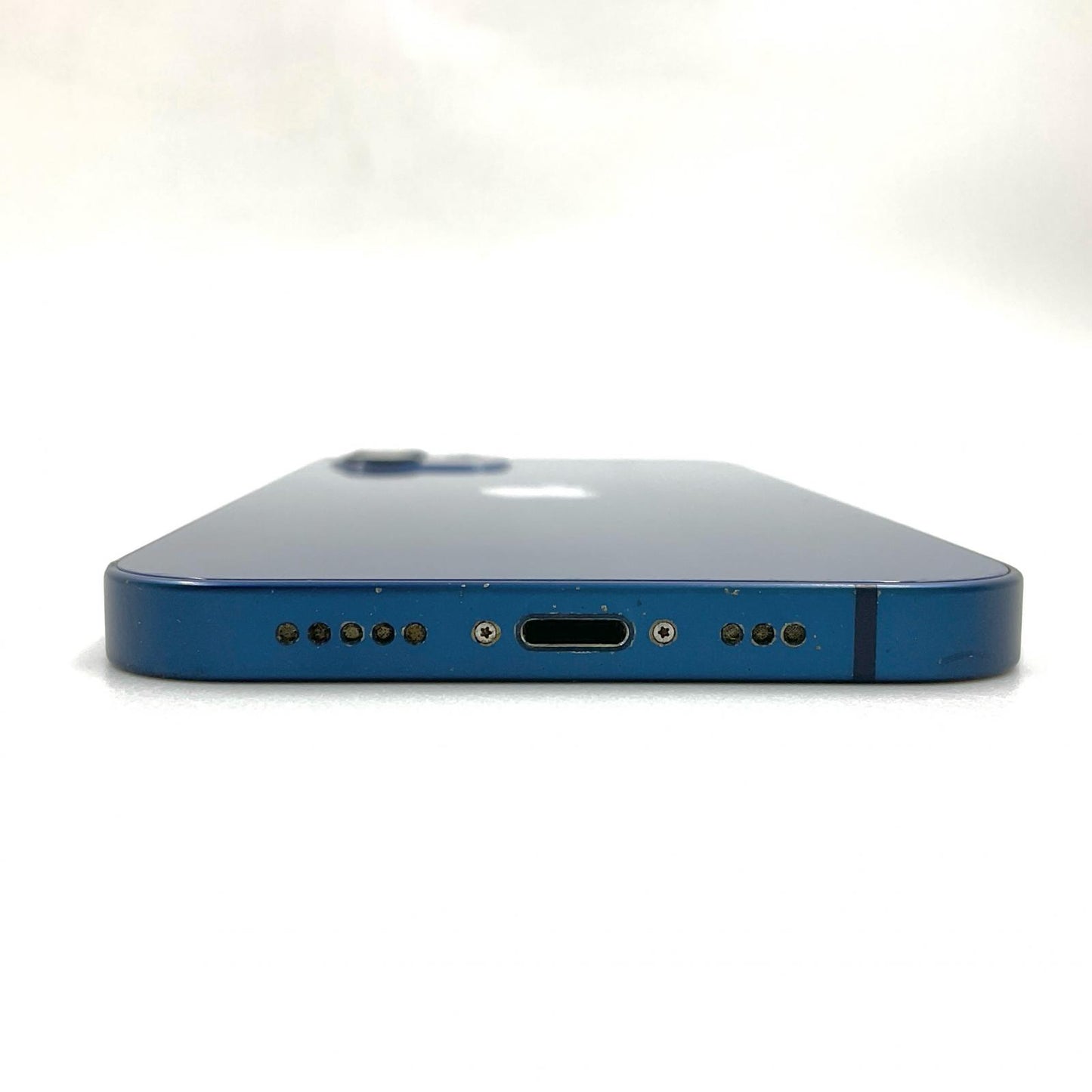 【全額返金保証】【最速発送】Apple iPhone iPhone 12 128GB ブルー au 白ロム 動作確認済 77%