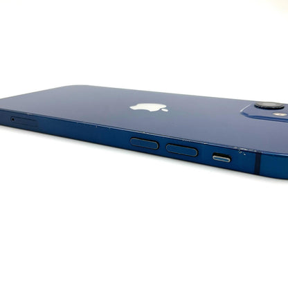 【全額返金保証】【最速発送】Apple iPhone iPhone 12 128GB ブルー au 白ロム 動作確認済 77%