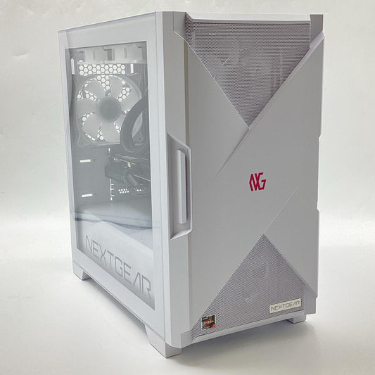 【全額返金保証】【最速発送】MouseComputer NEXTGEAR JG-A7G6T AMD Ryzen 7 5700X 32GB SSD 1TB NVIDIA GeForce RTX 4060Ti 超美品 動作確認済