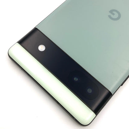 【全額返金保証】【最速発送】Google Pixel 6a 128GB Sage Softbank GB17L 白ロム 動作確認済