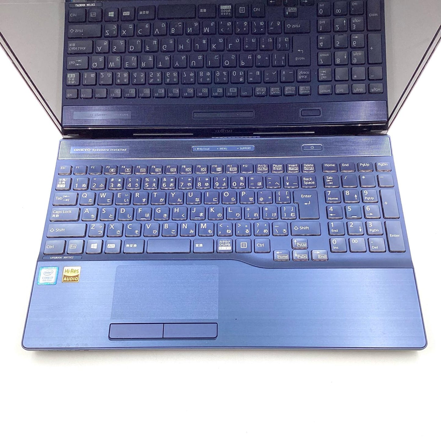 【全額返金保証】【最速発送】富士通 LIFEBOOK FMVA77C2L Intel Core i7-8550U 8GB SSD 128GB HDD 1TB 90.6% 動作確認済