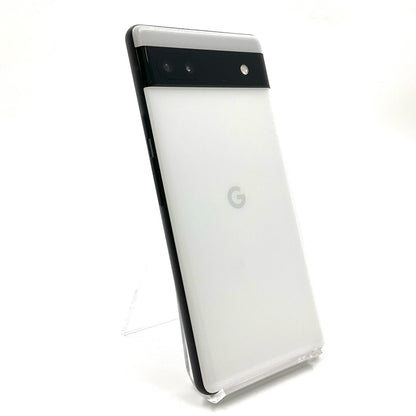【全額返金保証】【最速発送】Google Pixel 6a 128GB Chalk SIMフリー GX7AS 白ロム 動作確認済