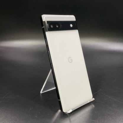 【全額返金保証】【最速発送】Google Pixel 6a 128GB Chalk SIMフリー GB17L 白ロム 動作確認済