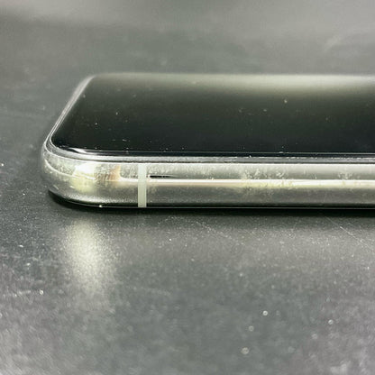 【全額返金保証】【最速発送】Apple iPhone iPhone X 64GB シルバー Softbank 白ロム 動作確認済 84%