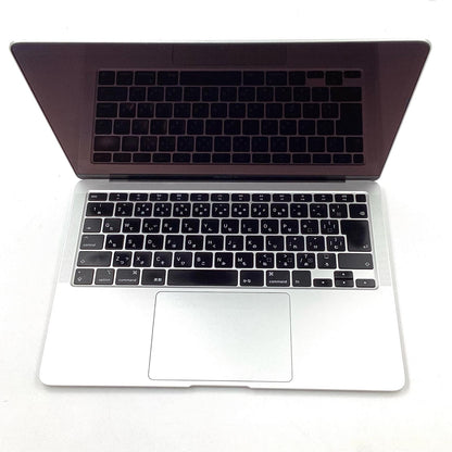 【全額返金保証】【最速発送】Apple MacBook Air 13.3インチ 2020 Intel Core i3 1.1GHz 8GB SSD 256GB シルバー 79.8% 動作確認済