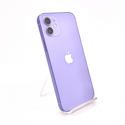 【全額返金保証】【最速発送】Apple iPhone iPhone 12 64GB パープル Softbank 動作確認済 86%