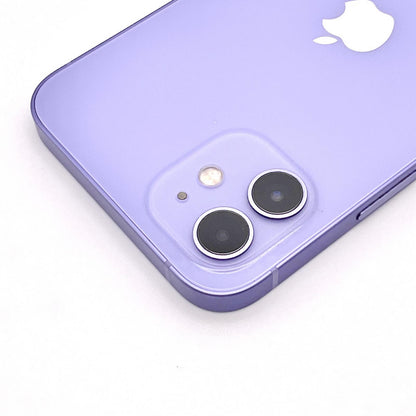 【全額返金保証】【最速発送】Apple iPhone iPhone 12 64GB パープル Softbank 動作確認済 86%